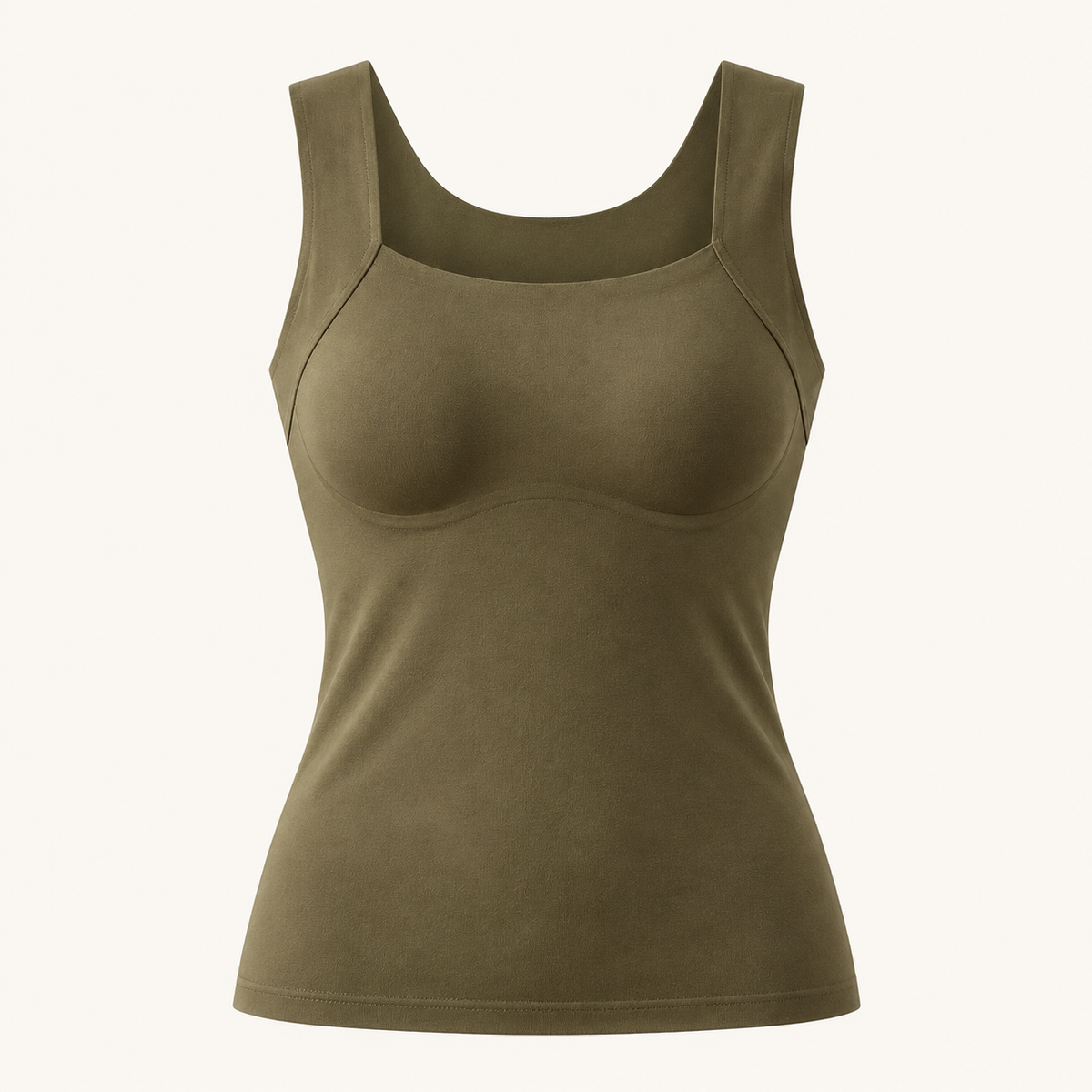 Built-In Bra Comfort Shaper Tank – Smooth, Supportive, No Wires