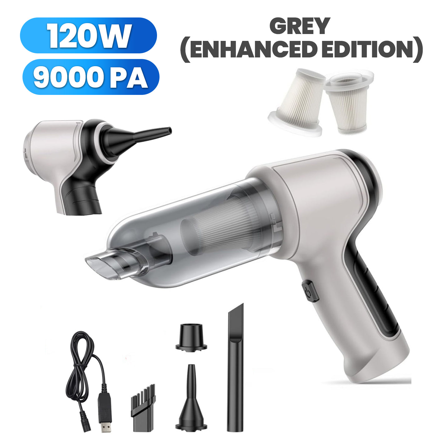 Wireless Handheld Vacuum Cleaner - Clean Any Mess in Seconds ⚡