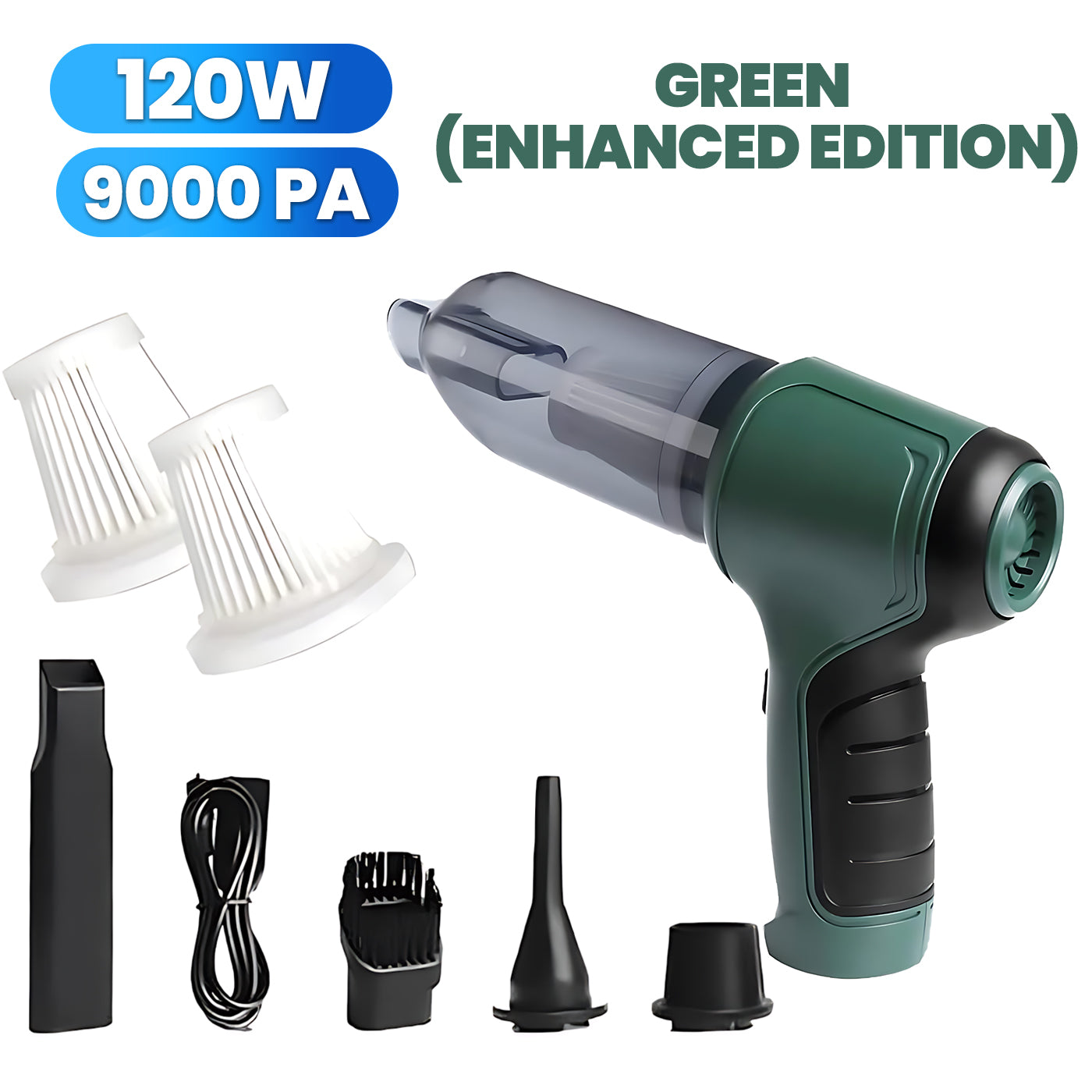 Wireless Handheld Vacuum Cleaner - Clean Any Mess in Seconds ⚡