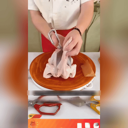 🔥Save 60%⚡Multifunctional Heavy-Duty Kitchen Shears ✨ 4-In-1 Design • Cut Through Anything With Ease