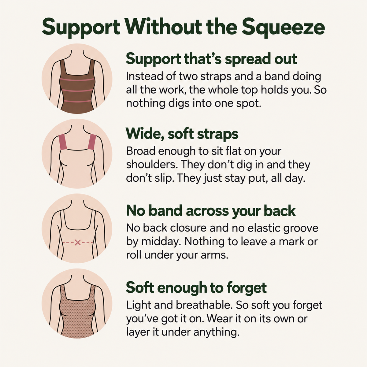 Built-In Bra Comfort Shaper Tank – Smooth, Supportive, No Wires