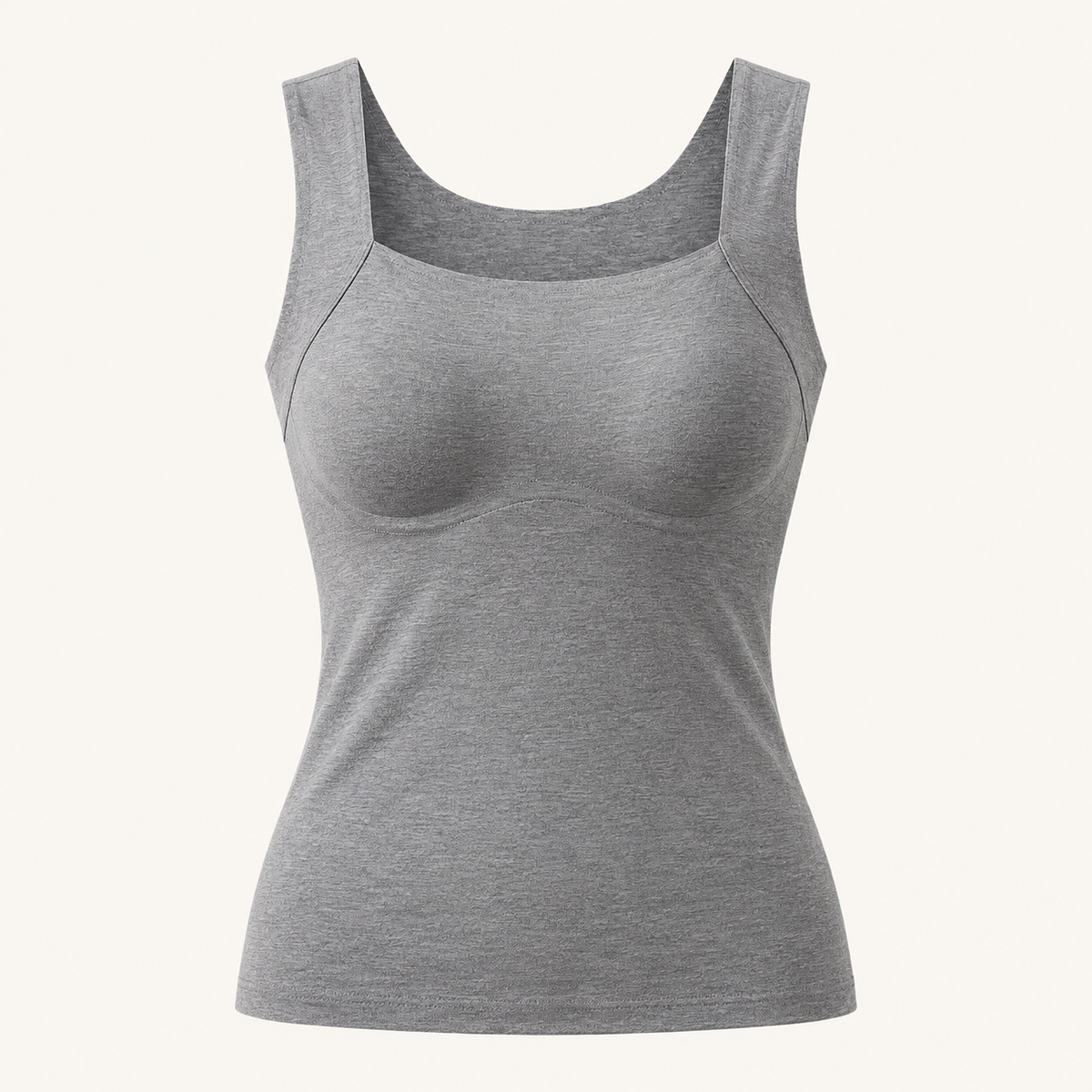 Built-In Bra Comfort Shaper Tank – Smooth, Supportive, No Wires