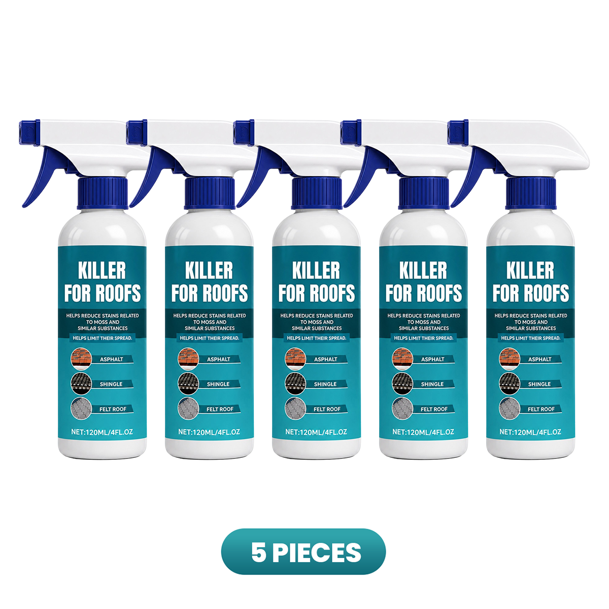 Multi-Surface Roof Moss & Algae Cleaner Spray