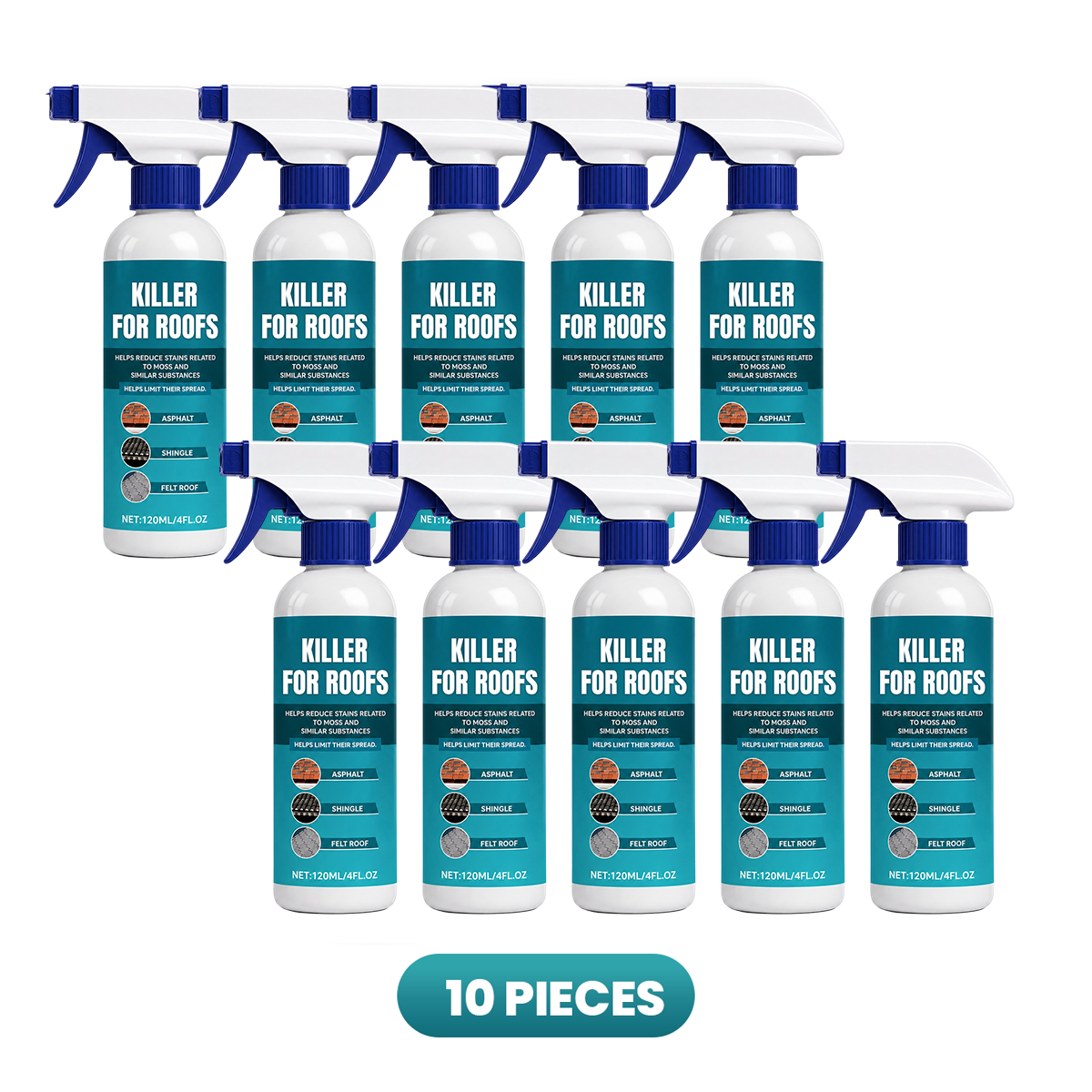 Multi-Surface Roof Moss & Algae Cleaner Spray