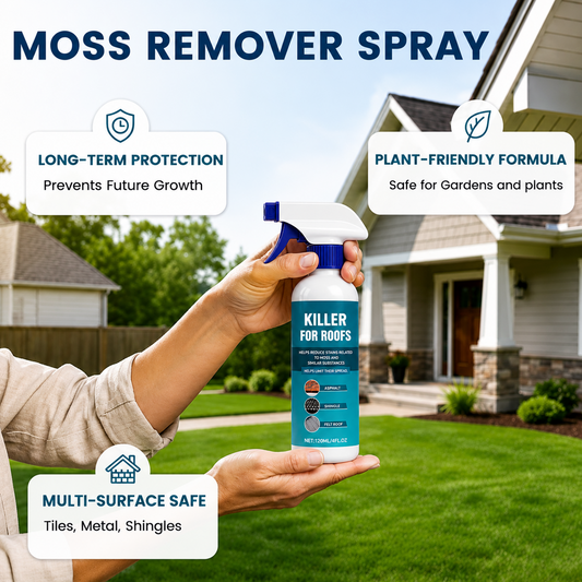 Multi-Surface Roof Moss & Algae Cleaner Spray