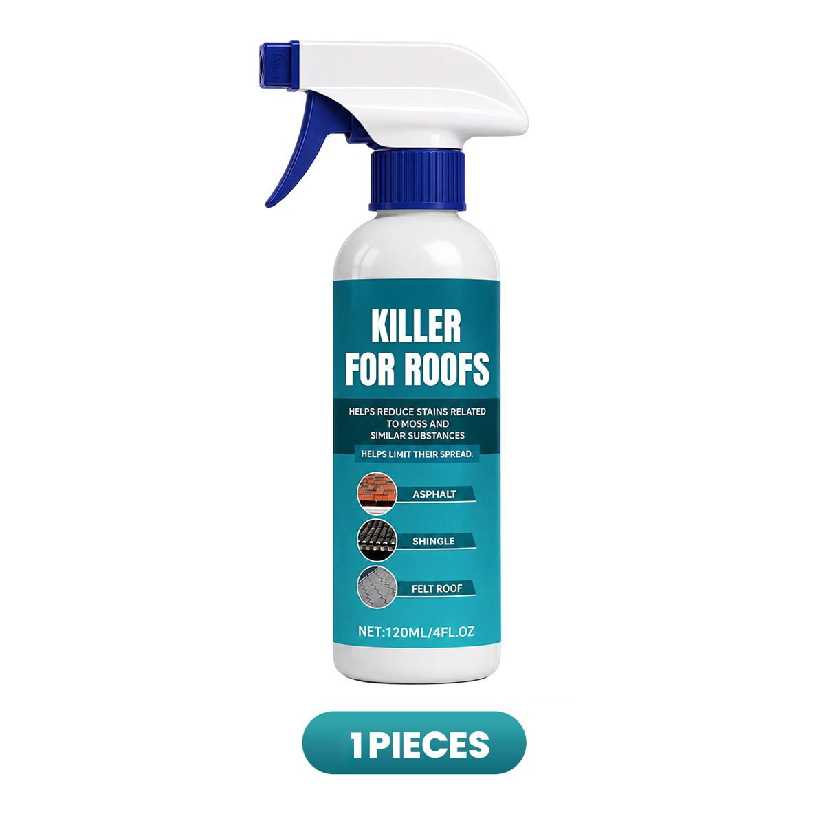 Multi-Surface Roof Moss & Algae Cleaner Spray
