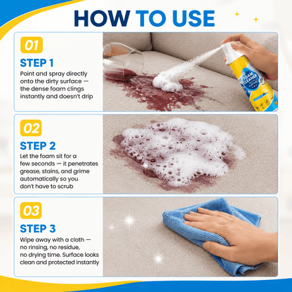 Foam No-Rinse Cleaner