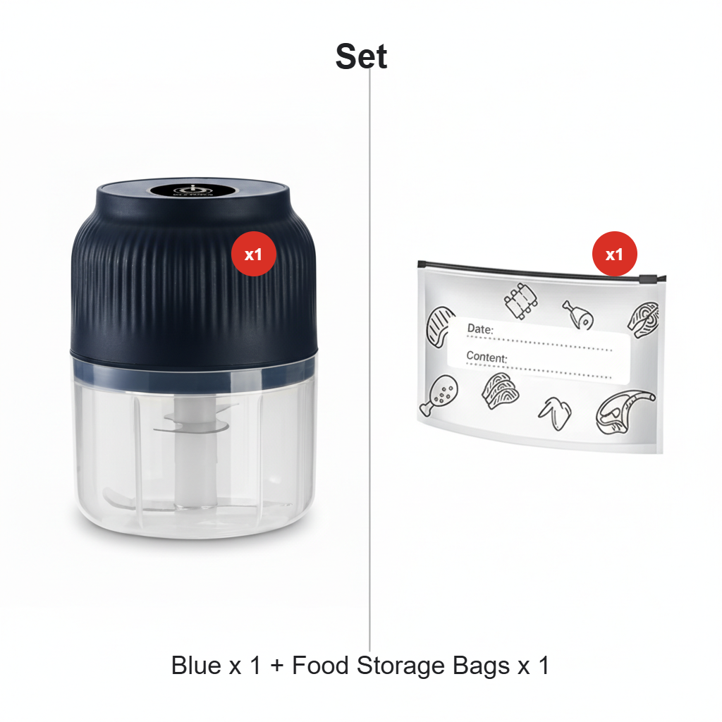 Cordless Multifunctional Mini Electric Garlic Chopper