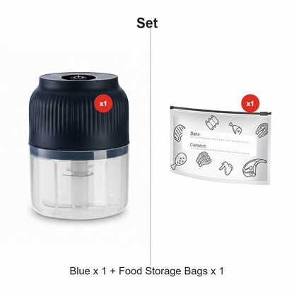 Cordless Multifunctional Mini Electric Garlic Chopper