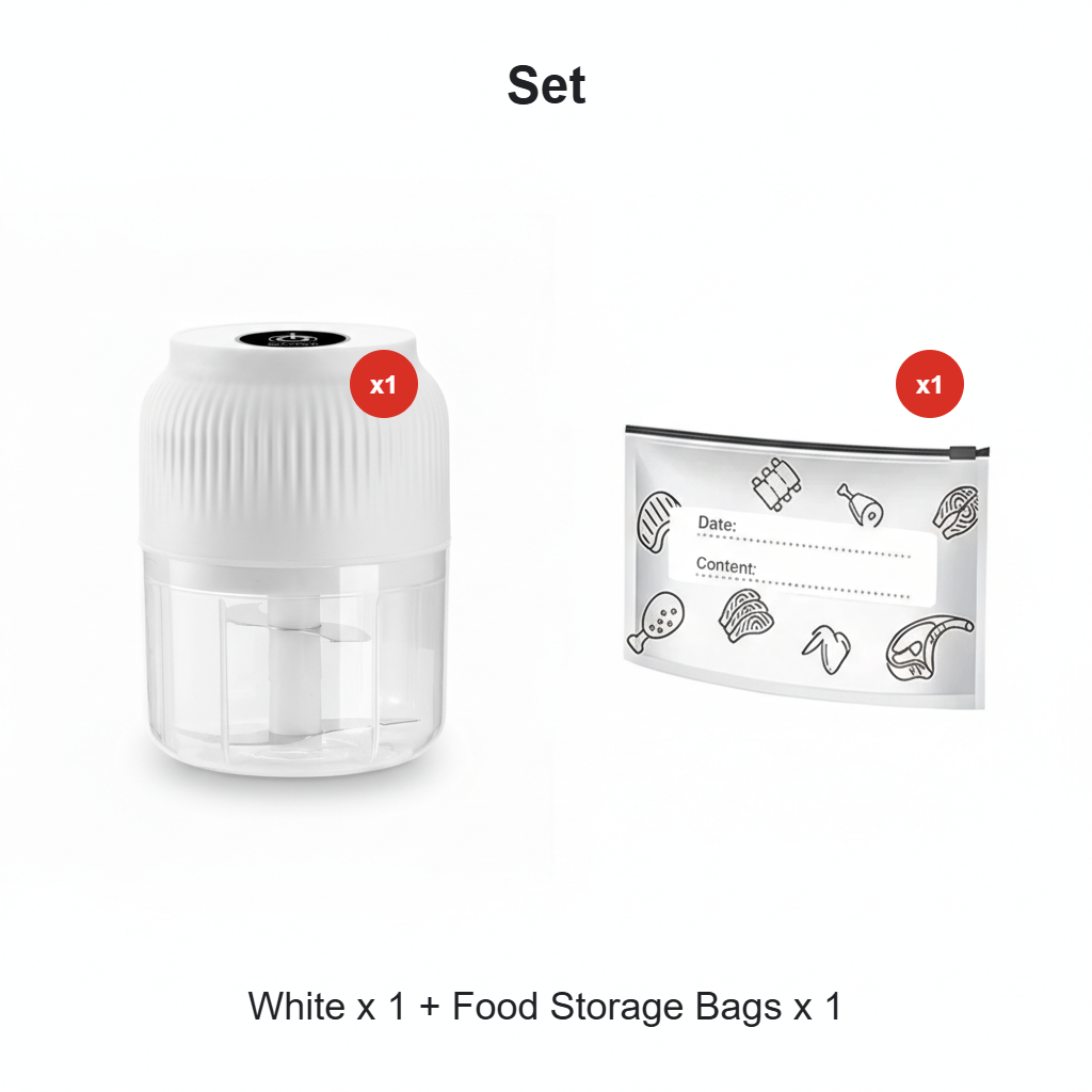 Cordless Multifunctional Mini Electric Garlic Chopper