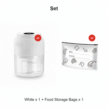 Cordless Multifunctional Mini Electric Garlic Chopper