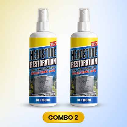 Headstone Restoration & Cleaning Spray