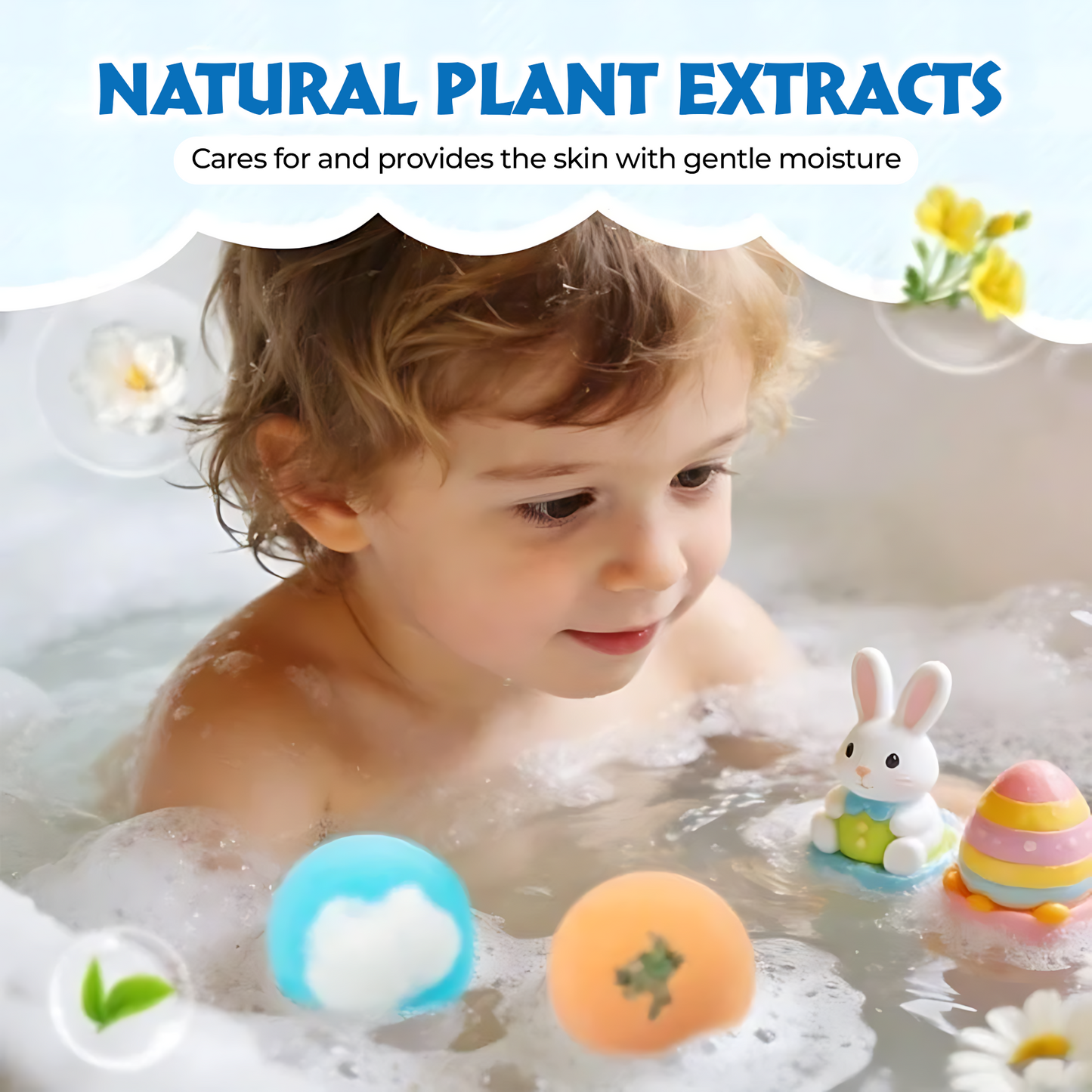 🔥Save 60% Off Today Only🎁 6-Piece Kids Surprise Bath Bomb Set – Toy Inside Every Bath 🌈🛁