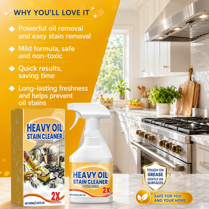 All-in-One Heavy Duty Degreaser Spray 🔥 2026 Upgraded Cleaning Formula for Kitchen, Oven, Stove & Range Hood