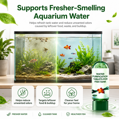 ⚡LAST DAY 60% OFF 🔥 Powerful Aquarium Water Purification Tablets