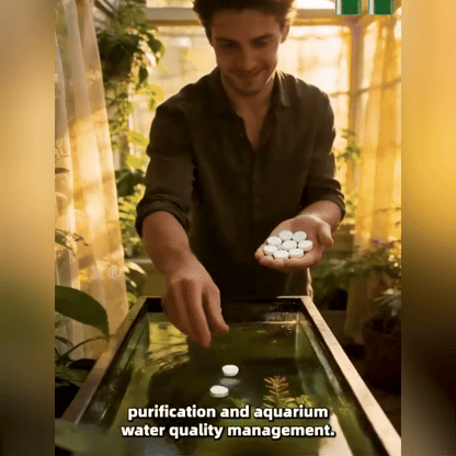 ⚡LAST DAY 60% OFF 🔥 Powerful Aquarium Water Purification Tablets
