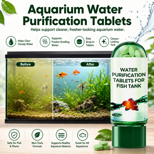 ⚡LAST DAY 60% OFF 🔥 Powerful Aquarium Water Purification Tablets
