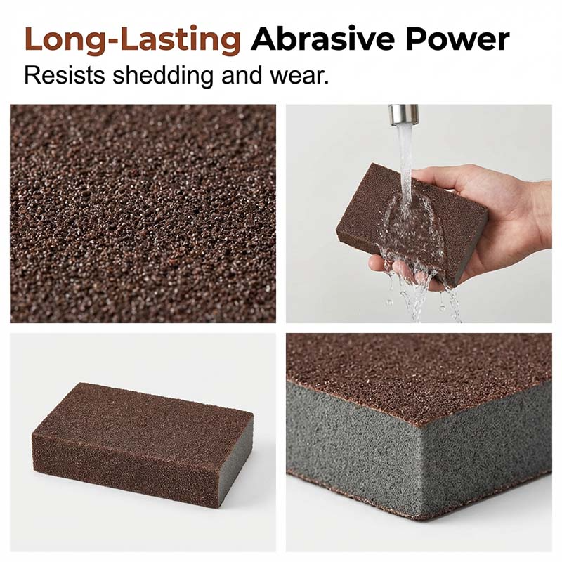 Emery Sponge Scrubber for Heavy-Duty Cleaning US