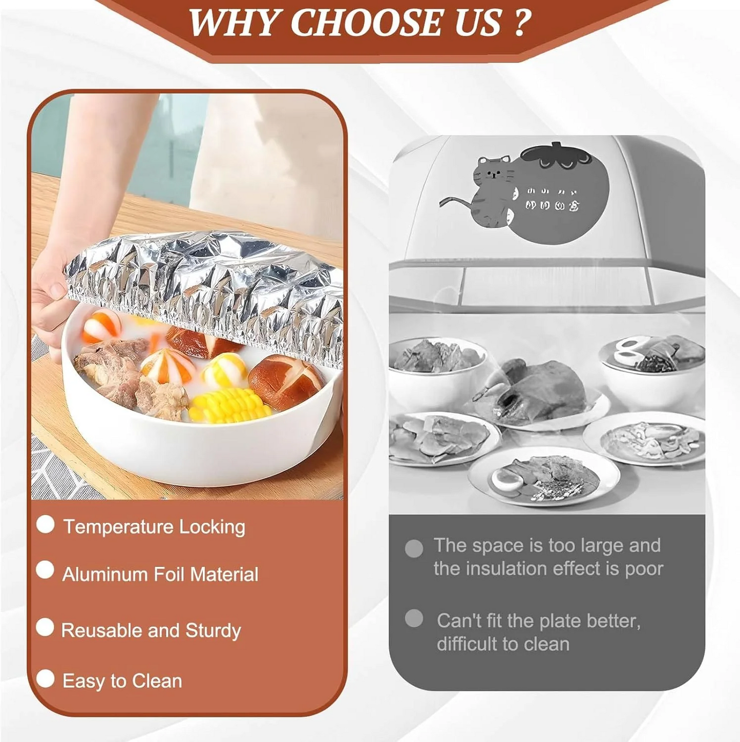 Aluminum Foil Heat-retaining Cover