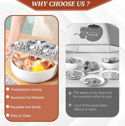 Aluminum Foil Heat-retaining Cover