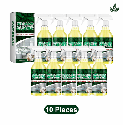 SUMMER SALE 60% OFF + FREE SHIPPING 🔥 Multi-Purpose Oxalic Acid Cleaner Spray | 50K+ Sold Worldwide 🏆 Dissolves Rust & Limescale in Seconds