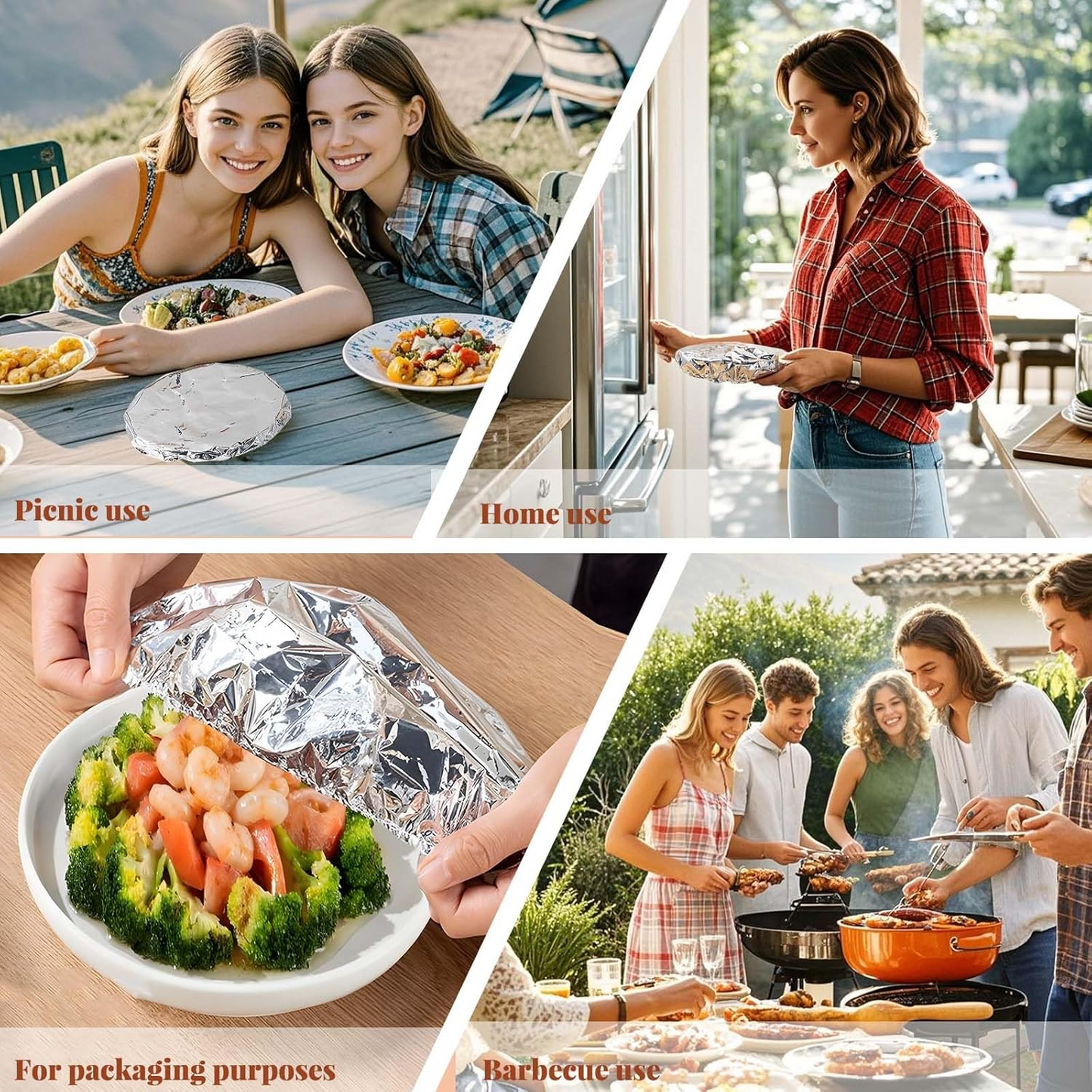 Aluminum Foil Heat-retaining Cover