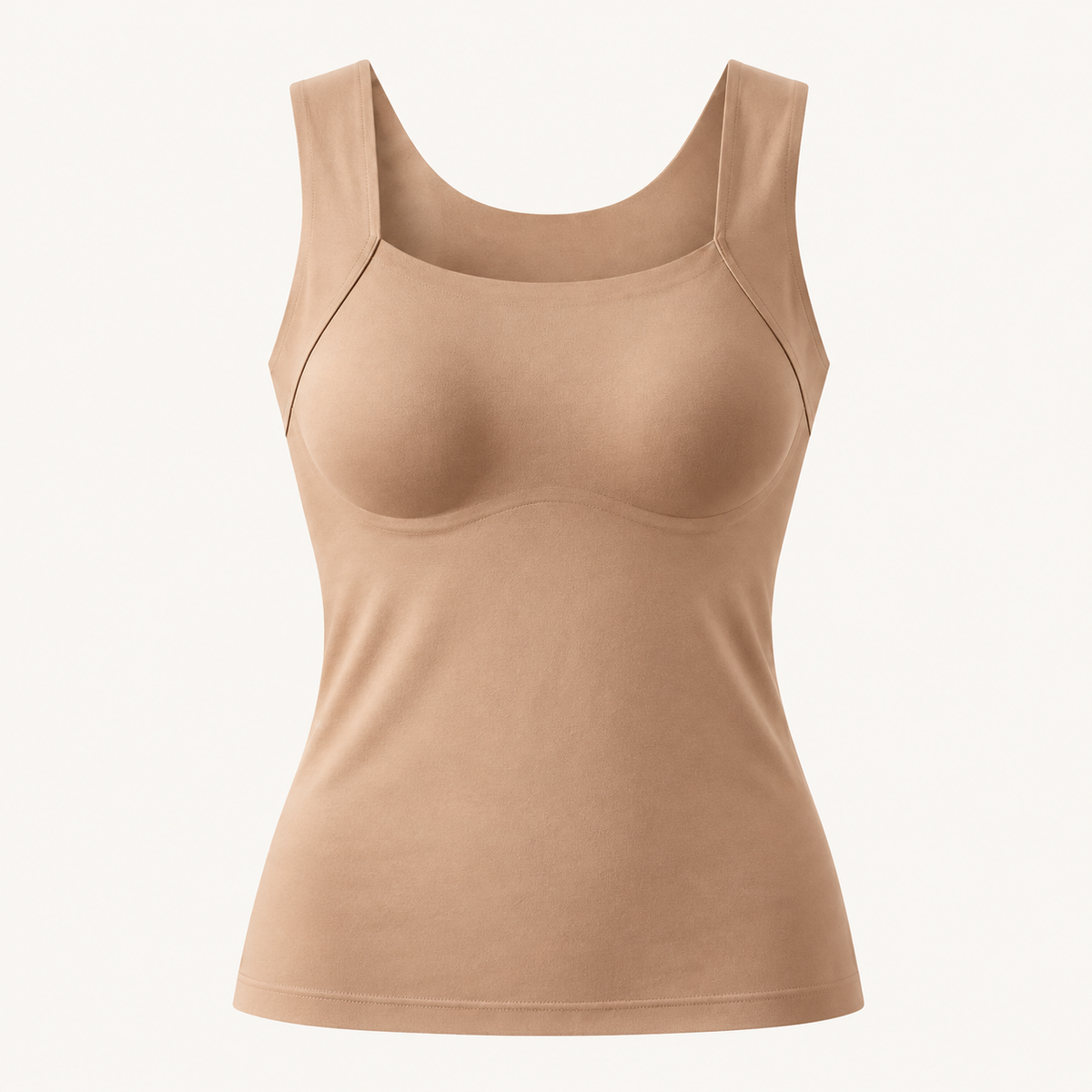 Built-In Bra Comfort Shaper Tank – Smooth, Supportive, No Wires