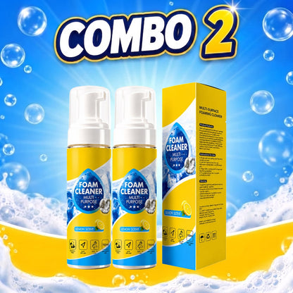 EXCLUSIVE 60% OFF +🎁 2026 Upgrade Ultimate Foam No-Rinse Cleaner 🏆Dissolves Grease in Seconds|Spray, Wipe & Done|Enzyme-Powered Chemical-Free