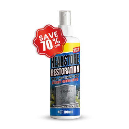 Headstone Restoration & Cleaning Spray