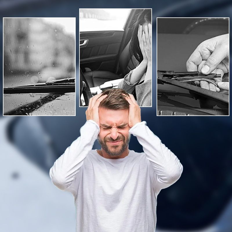 Universal U-Shape Boneless Wiper Blades