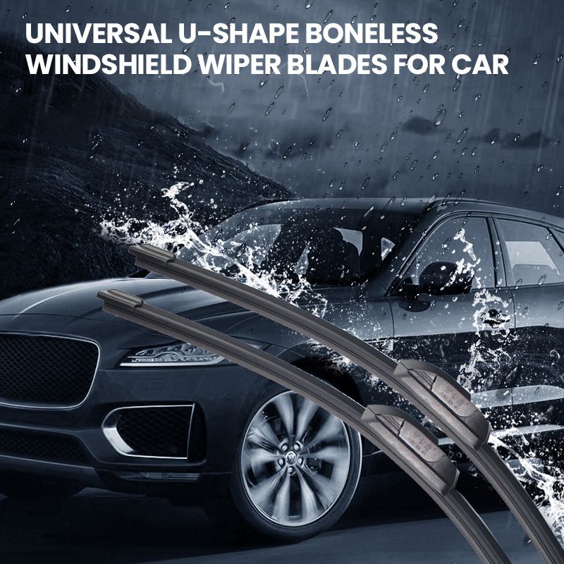 Universal U-Shape Boneless Wiper Blades