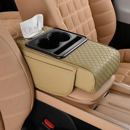 Integrated Pressurized Multifunctional Car Armrest Heightening Pad