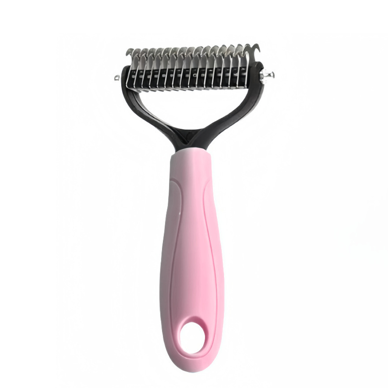 ⏰LAST DAY 60% OFF 🔥 Dual-Sided Pet Grooming Comb for Dogs & Cats - Removes Mats Without Pulling Pain