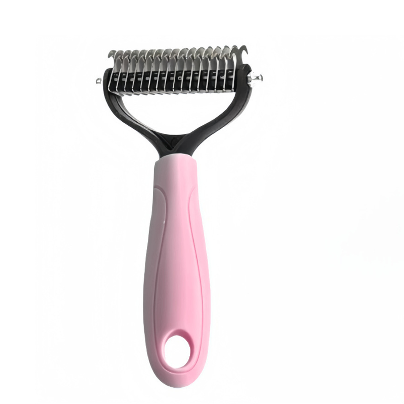 ⏰LAST DAY 60% OFF 🔥 Dual-Sided Pet Grooming Comb for Dogs & Cats - Removes Mats Without Pulling Pain