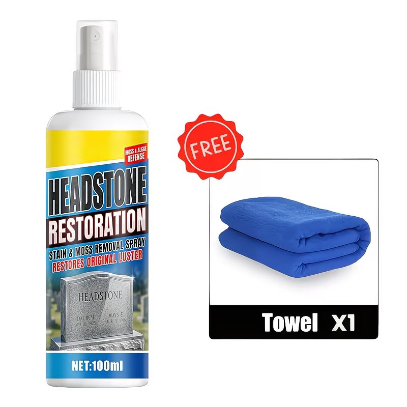 🔥Last Day 60% OFF🔥 Headstone Restoration & Cleaning Spray