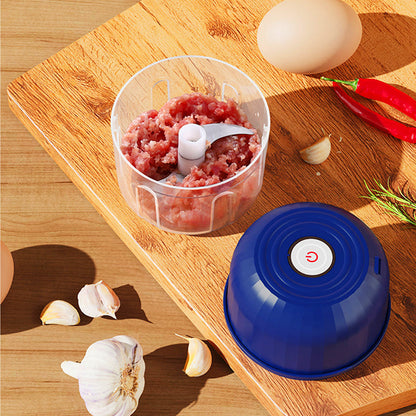 SUMMER SALE 70% OFF 🔥 Cordless Multifunctional Electric Garlic Chopper - Robust Motor & Stainless Steel Blades 🔪⏱️