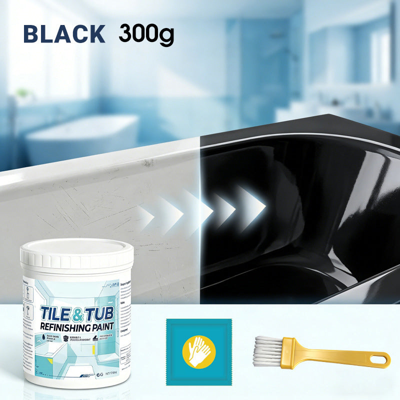 ⚡ LAST DAY 60% OFF 💞 Premium Tile & Tub Refinishing Paint Kit - Restore Your Bathroom In Hours