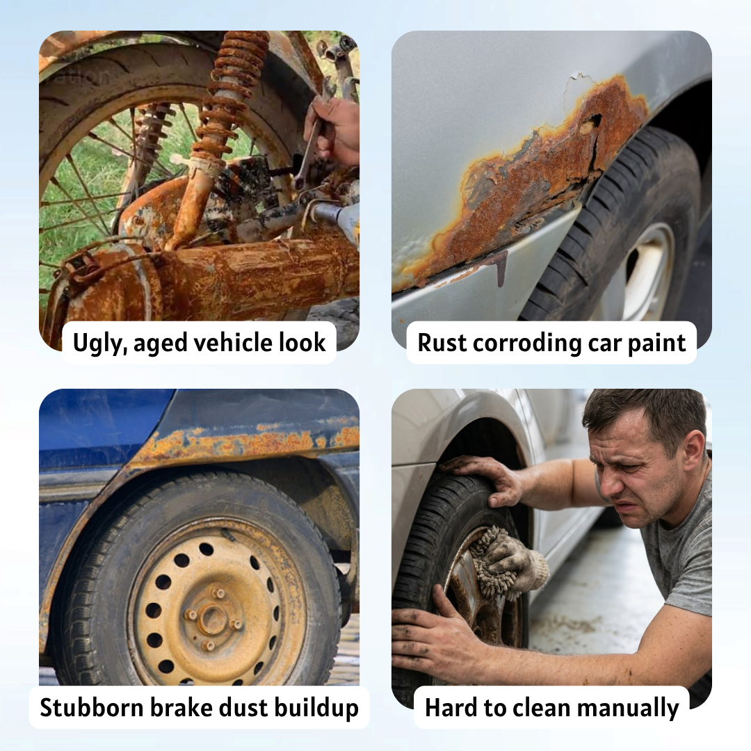Ultimate Rust Remover for Paint & Rims – Restore Shine in Seconds