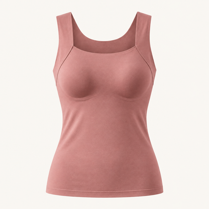 Built-In Bra Comfort Shaper Tank – Smooth, Supportive, No Wires